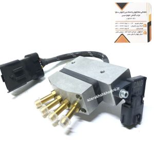 مجموعه انژكتور گاز و سنسور فشار و دماي CNG انژكتور پراید شرکتی