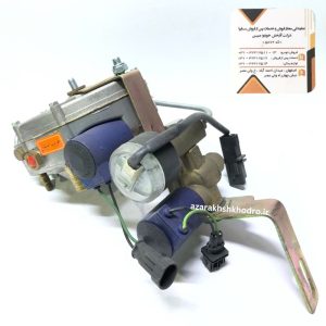 مجموعه رگلاتور گاز CNG-GROUP با شيلنگ آب پراید شرکتی
