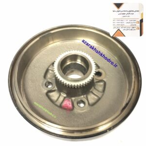 كاسه چرخ عقب با دنده سنسور ABS - تجاري(بدون بلبرينگ)  تیبا - کوییک - ساینا شرکتی